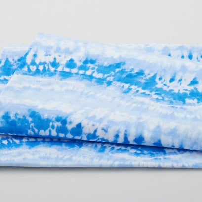 Blue Tie Dye - Blue 2 Yard Cut
