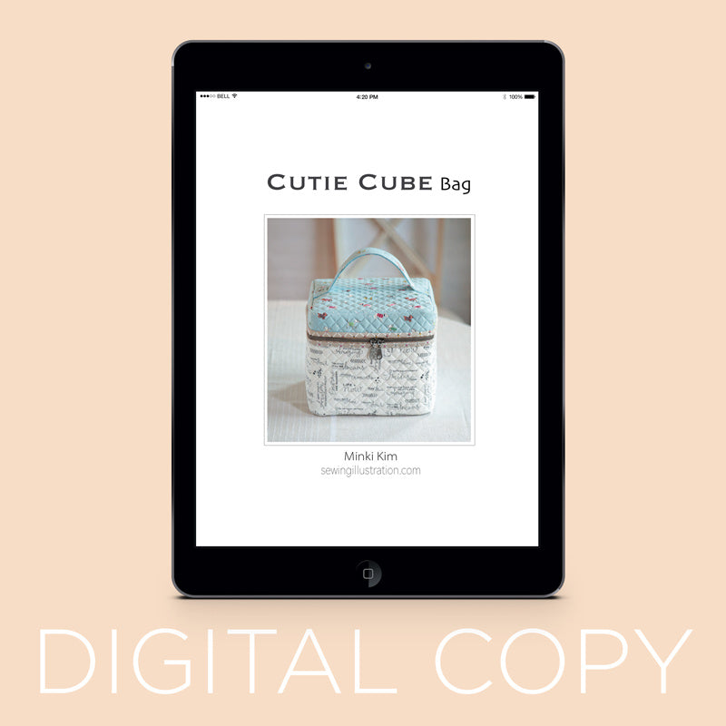 Digital Download - Cutie Cube Bag Pattern Primary Image