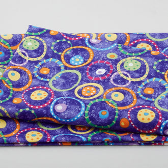 Pocketful of Sunshine - Funky Bangles Blue 2 Yard Cut