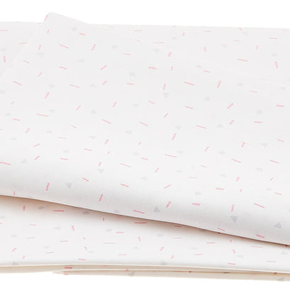 Spaced Out - Geo Confetti Light Pink 2 Yard Cut
