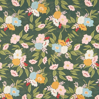 Slow Stroll - Gratitude Bouquet Pine Yardage