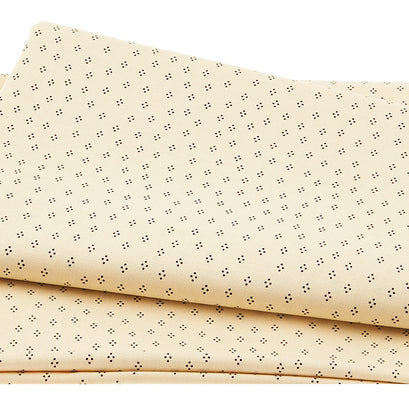 Right as Rain - Dotted Diamonds Cream 2 Yard Cut