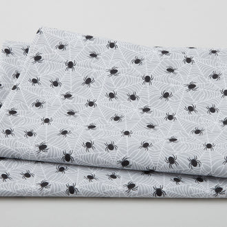 Spider Web Frenzy - Gray 2 Yard Cut