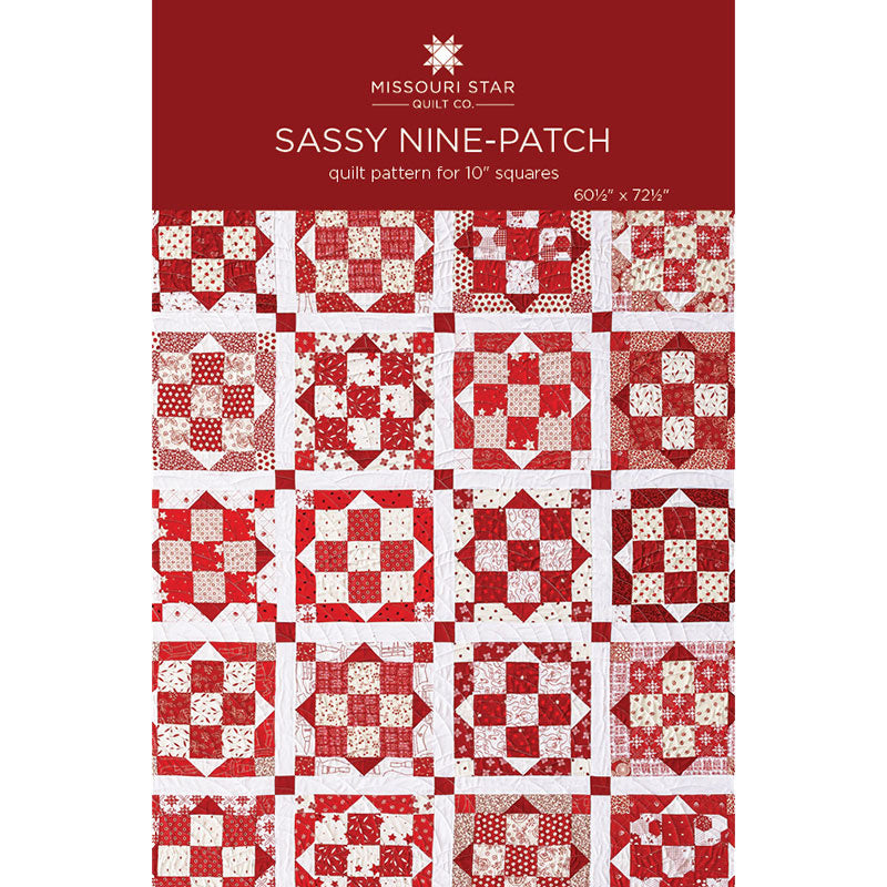 Sassy Nine-Patch Quilt Pattern by Missouri Star Primary Image