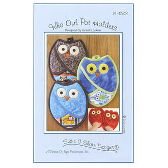 Who Owl Pot Holders Pattern