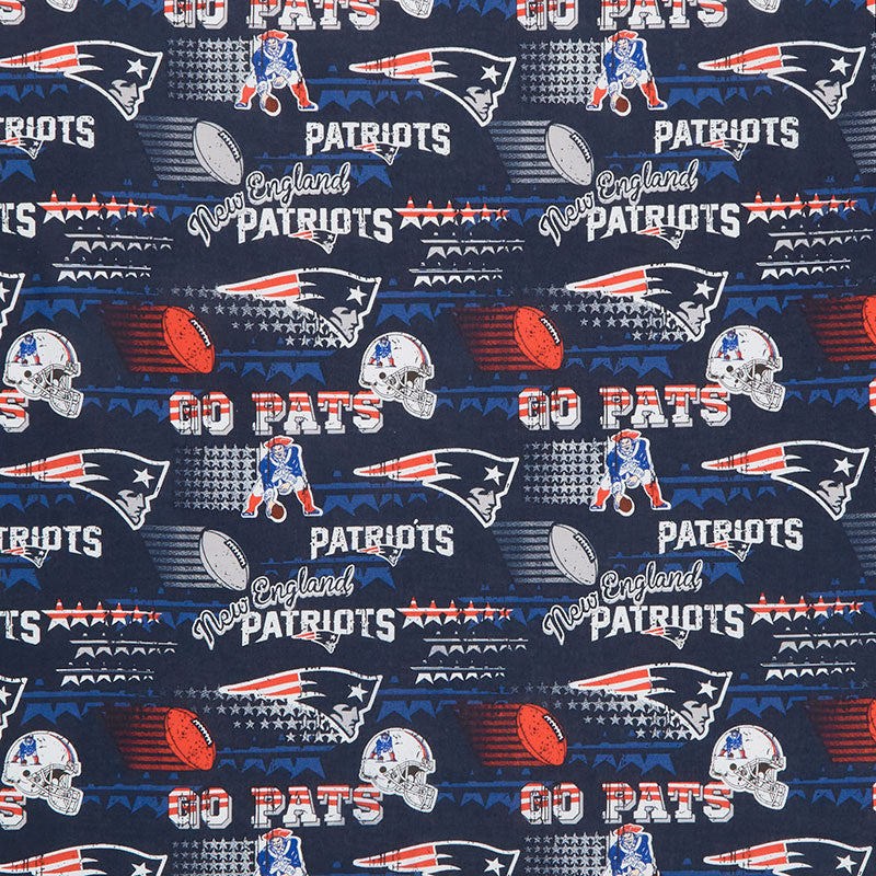 NFL - New England Patriots Navy Red Yardage Primary Image