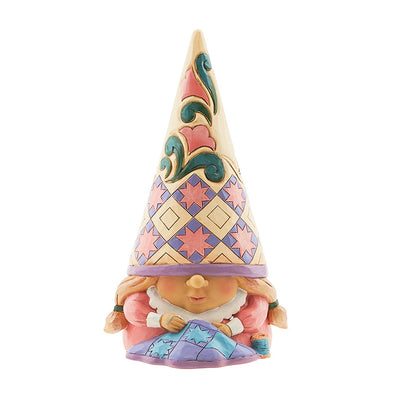 Jim Shore Heartwood Creek Sewing Gnome Figurine