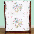 Interlocking Fluttering Butterflies 18" Embroidery Quilt Blocks Set Primary Image