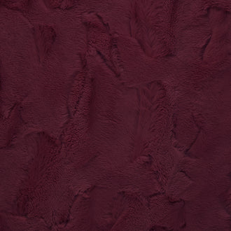 Luxe Cuddle® Extra Wide 80" - Mirage Plumwine Minky Yardage
