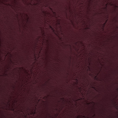 Luxe Cuddle® Extra Wide 80" - Mirage Plumwine Minky Yardage