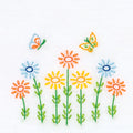 Field of Flowers Embroidery Hand Towel Set Alternative View #1