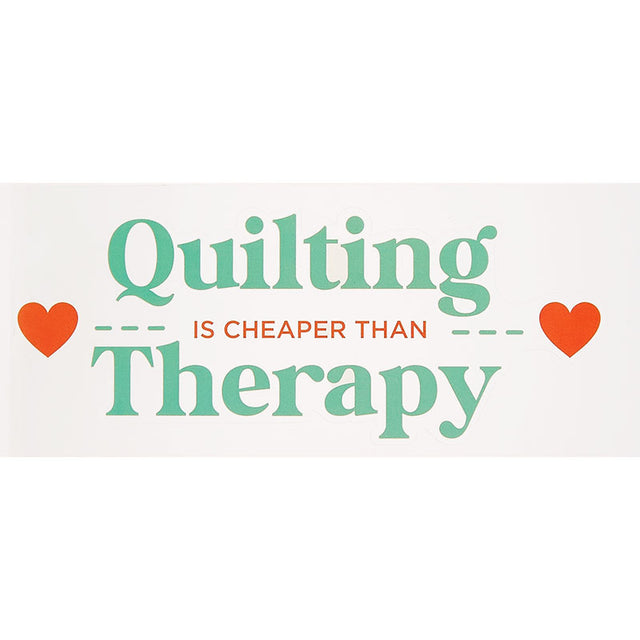 MSQC Cheaper Than Therapy Decal Primary Image