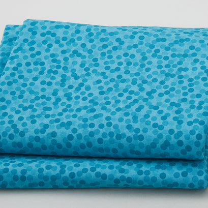 Chromadots - Dots Turquoise 3 Yard Cut
