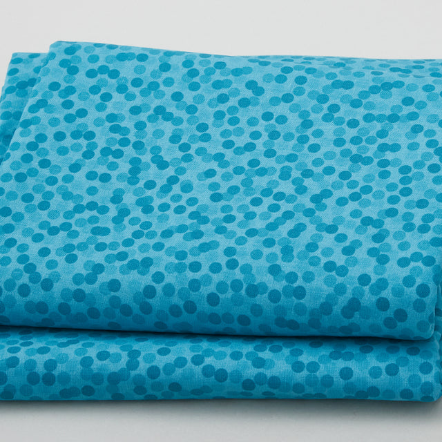 Chromadots - Dots Turquoise 3 Yard Cut Primary Image