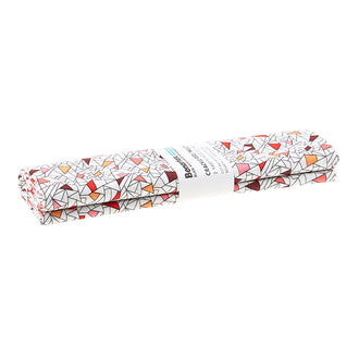 Black White & Bright - Crackle Red 2 Yard Cut