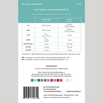 Digital Download - Nordic Gnome Quilt Pattern Alternative View #1