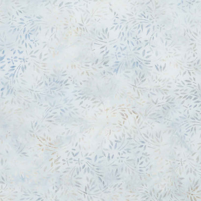 Artisan Batiks - Morning Mist Sprigs Seafoam Yardage