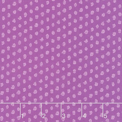 Century Rainbow - Hatched Circle Plum Yardage