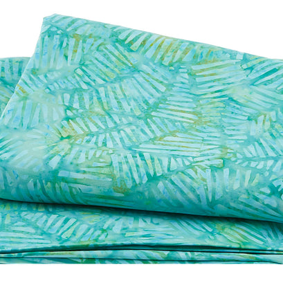 Wilmington Batiks - Stylized Puzzle Blue/Green 3 Yard Cut