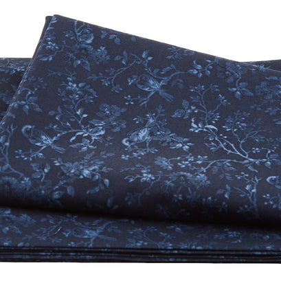 Lovely Bunch - Birds Navy 2 Yard Cut