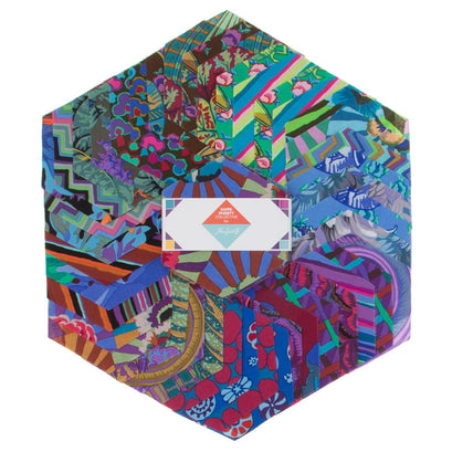 Kaffe Fassett Collective Fall 2017 - Dusk Hexagons