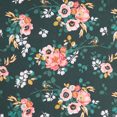 Porch Swing - Main Dark Green Yardage
