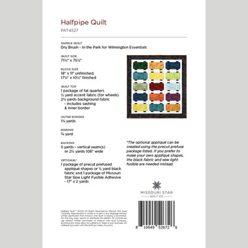 Digital Download - Halfpipe Quilt Pattern by Missouri Star Alternative View #1