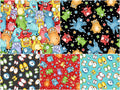Monster'ocity - Glow in the DarkFat Quarter Bundle Alternative View #2