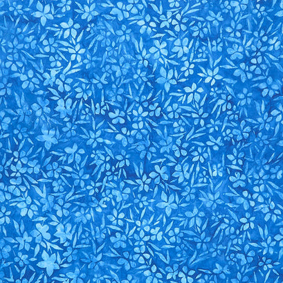 Artisan Batiks - Floral Wave Flowers Ocean Yardage
