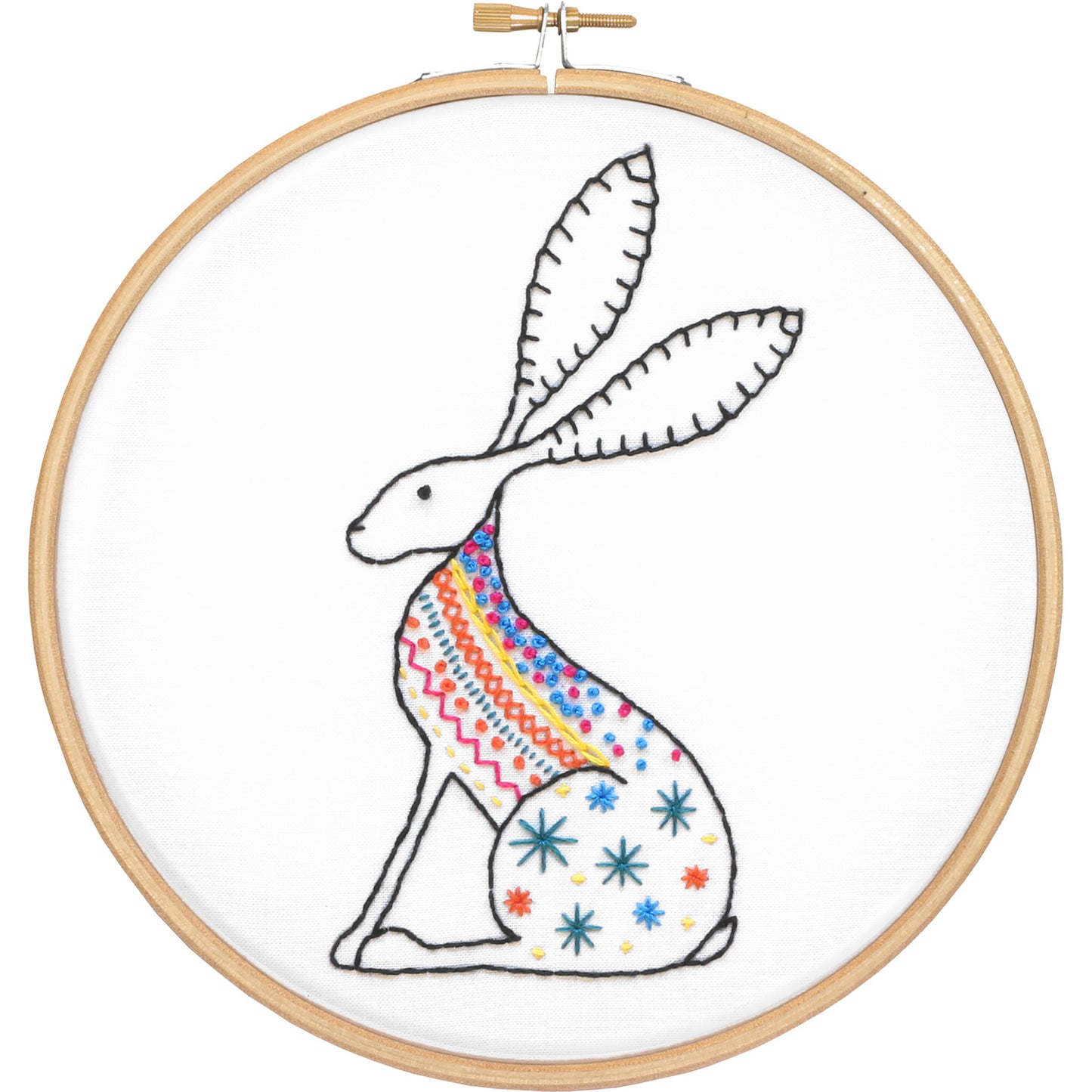 Hare Embroidery Kit Primary Image