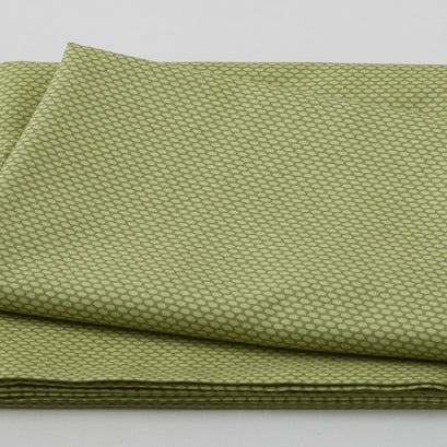 American Beauty Favorites - Oval Dots Green 2 Yd Cut