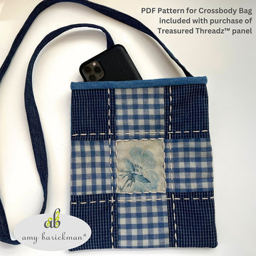 Treasured Threadz™ Missouri Star Blue Quilt Block Panel Alternative View #2