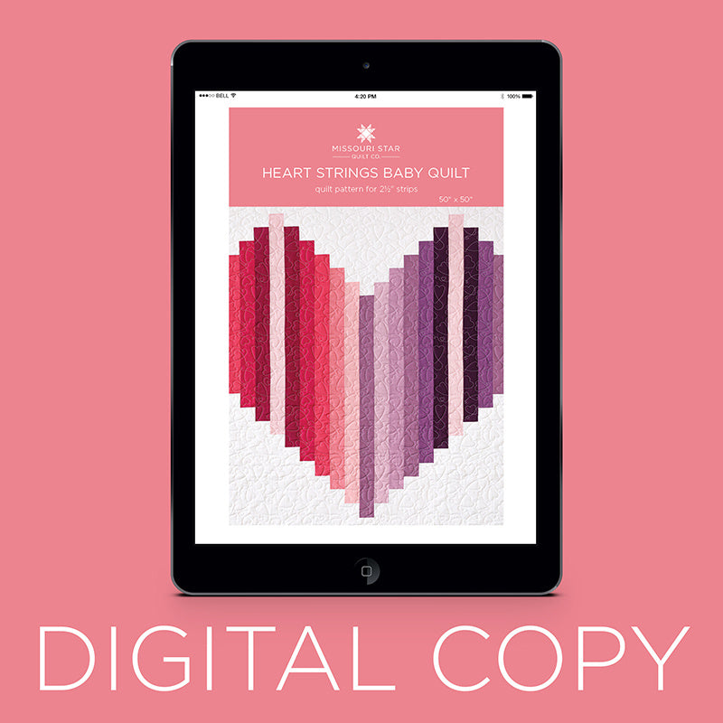 Digital Download - Heart Strings Baby Quilt Pattern by Missouri Star Primary Image