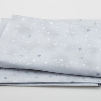 Star Sprinkle - Tiny Stars Grey 2 Yard Cut