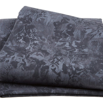 Lumina - Abstract Foliage Charcoal 108" Wide 3 Yard Cut