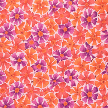 Kaffe Collective - August 2022 - Warm ColorwayPinwheels Red Yardage Primary Image