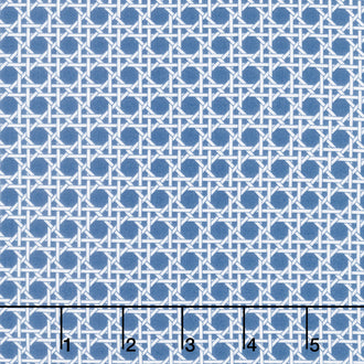 With A Flourish - Weave Denim Yardage