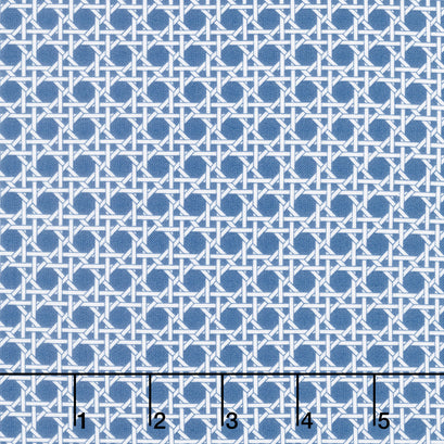 With A Flourish - Weave Denim Yardage