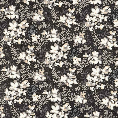 Date Night - Cultivate Black Dress Yardage