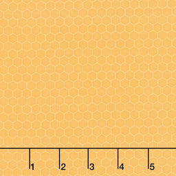 Beecroft - Honeycomb Mustard Yardage Primary Image