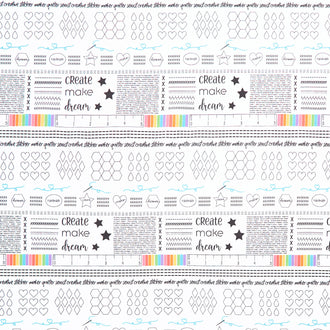 Make - Main White Yardage