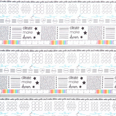 Make - Main White Yardage