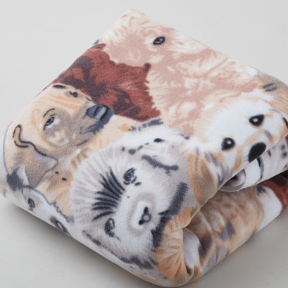 Winterfleece Prints - Puppy Dogs Multi 2 Yard Cut
