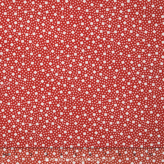 Penny's Pets - Red Squares Yardage