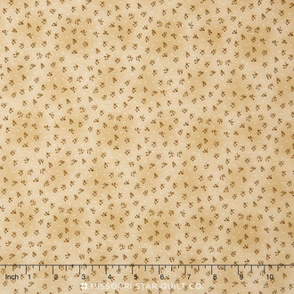Butter Churn Basics - Tiny Vine Tan Yardage