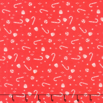 Merry Kitchmas - Candies Red Yardage