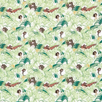 The Jungle Book - Hide and Seek White Yardage