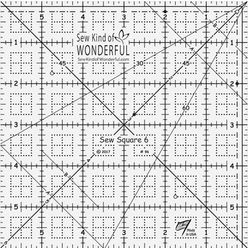 Sew Square 6 Ruler Primary Image