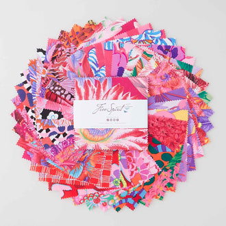 Kaffe Fassett Collective - August 2023 Hot Colorway Charm Pack