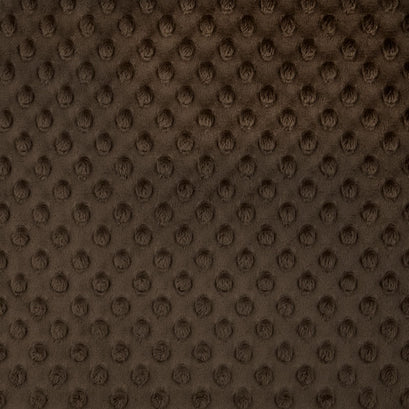 Cuddle® Extra Wide Dimple - Brown 90" Minky Yardage